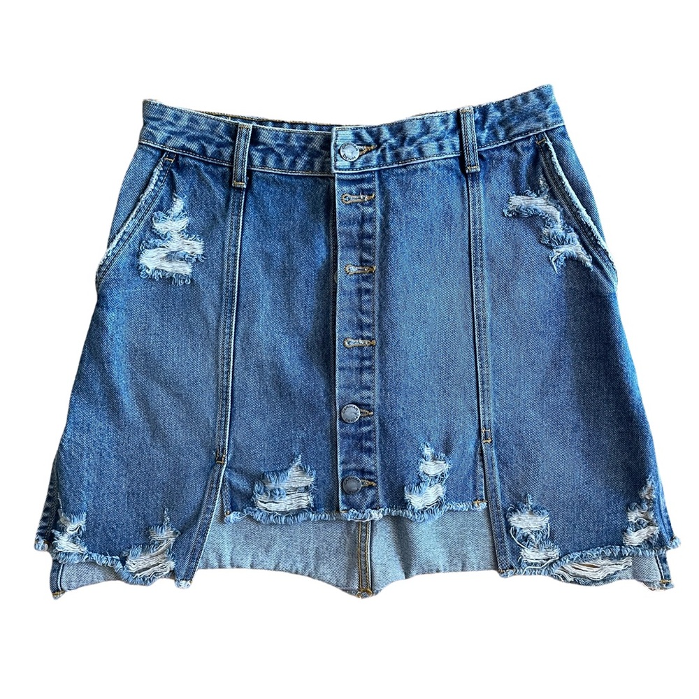 Denim skirt